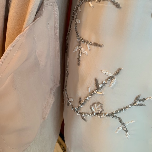 Chico’s Drape Jacket (Size 0) Frosted Petal Color - Picture 9 of 13